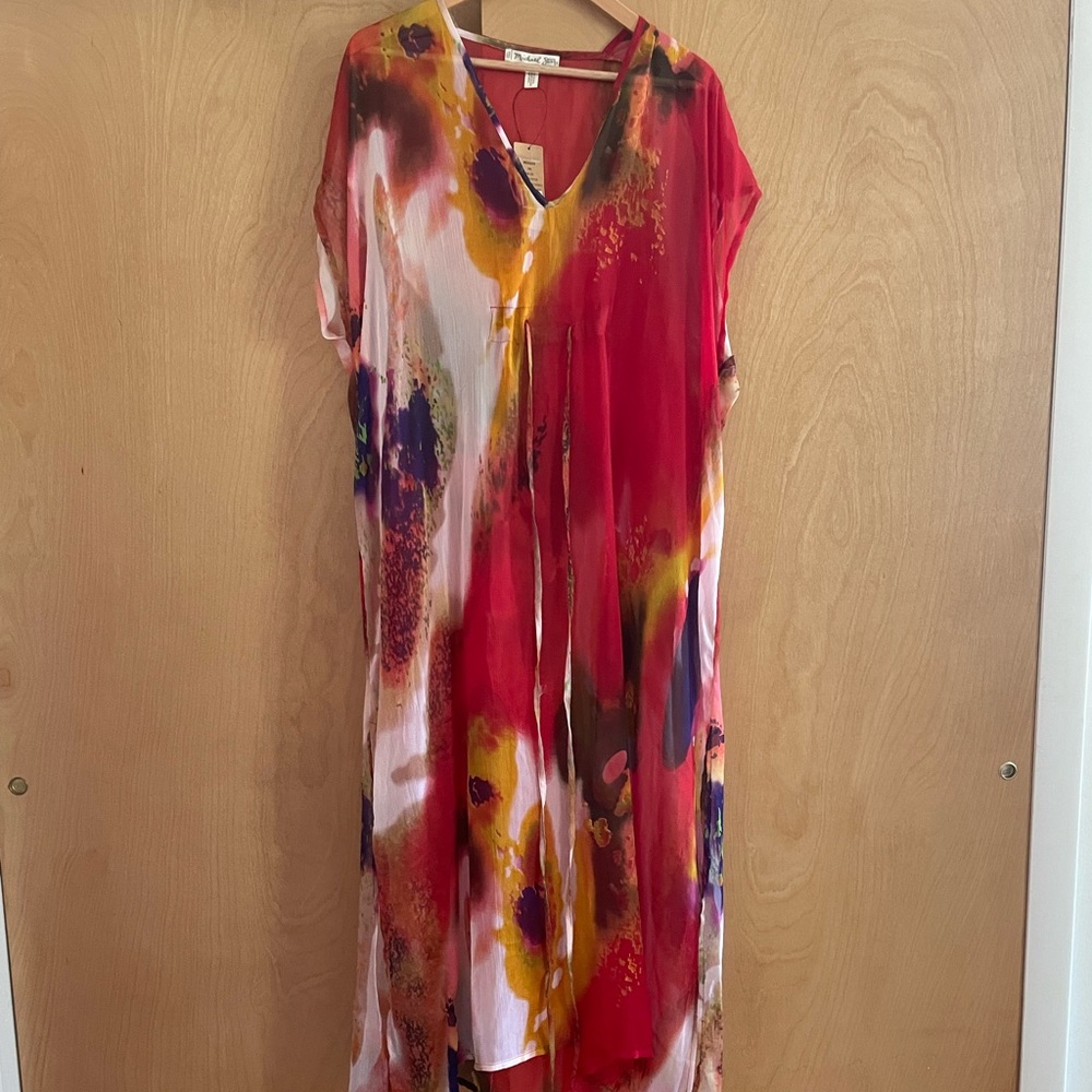 Michael Stars Pastel Gardens coverup